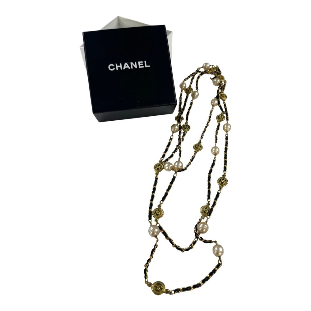 Chanel Vintage CC Long Wrap Necklace - Picture 3 of 9
